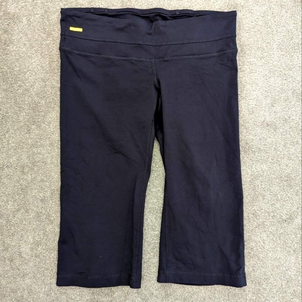 Lolë black crop leggings Size Large